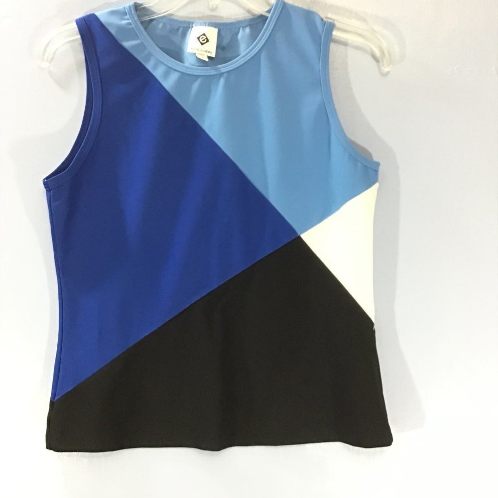 🌷Eliza Audley Color Blocked Tennis Tank